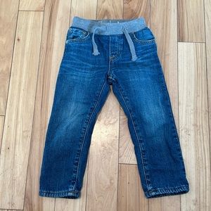baby Gap 3 years slim lined jeans in medium wash